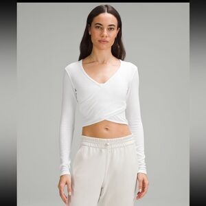 Long sleeve wrap top BRAND NEW